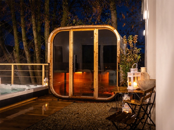 Venkovní finská sauna Bohemit Kubis