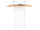 Stôl s plynovým ohniskom COSI Cosiloft 100 Wood Bar