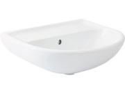 JIKA Umyvadlo Lyra Plus 50x41 cm, bez otvoru, bílé, na stěnu, s přepadem,  H8143810001091