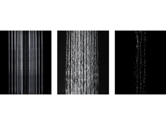 Ravak TE 094.02CR/BL Sprchový stĺp s termostatickou batériou, posuvný, s funkciou Stop, s poličkou, so sprchovým setom, chróm/čierna