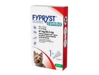 Állattenyésztés –  Scobax Fypryst Combo Spot-on Dog S 67/60,3mg 1x0,67ml