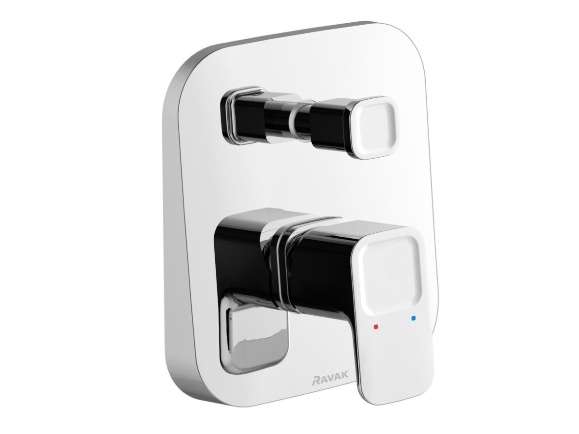 Ravak TD 065.00CR.O2.RB070 Podomietková batéria 2-cestná pre R-box, chróm