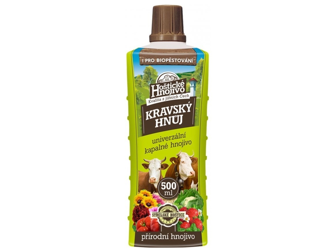 Forestina Hoštické tekuté hnojivo - kravský hnůj 500 ml