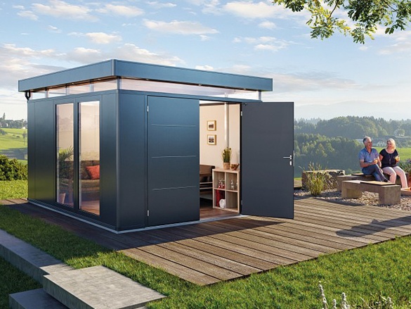 Plechový záhradný domček Biohort CasaNova