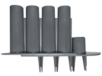 Járdaszegélyek Scobax –  Florange antracit 180 mm x 1 m cena | cena za ks