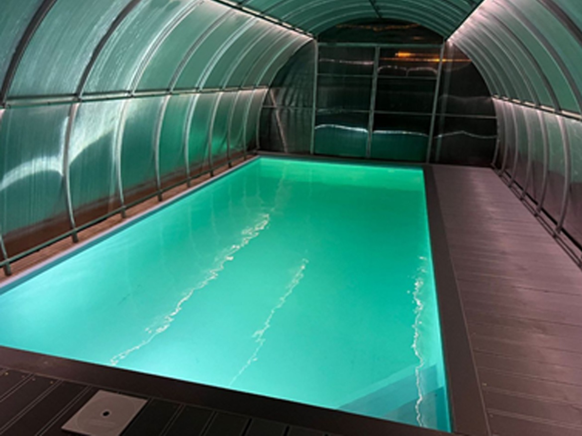 Zastrešenie bazéna Scobax Aquanaut