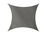 Stínící plachta COMO čtvercová antracitová 3,6x3,6m
