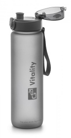 G21 Láhev  na pití, 1000 ml, šedá-zmrzlá