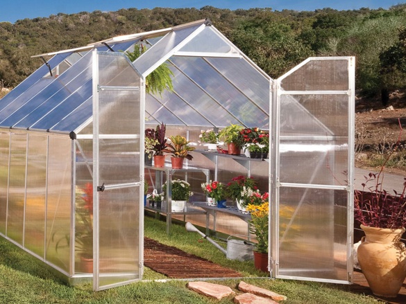 Üvegház Palram Essence silver