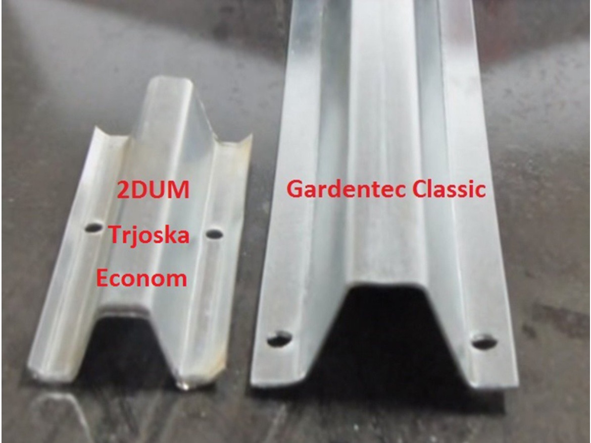 Záhradný skleník z polykarbonátu Gutta Gardentec Classic