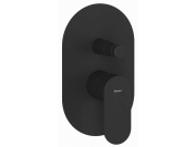 Ravak EL 061.20GB.O2 Podomítková baterie 2-cestná s tělesem, grafit kartáčovaný