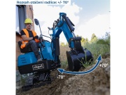 Scheppach EXC 815 - Minibagr