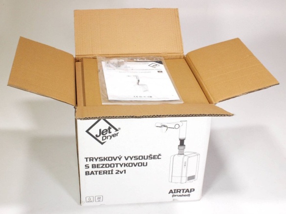 Kézszárítók Jet Dryer AIRTAP 2v1 - kulatá