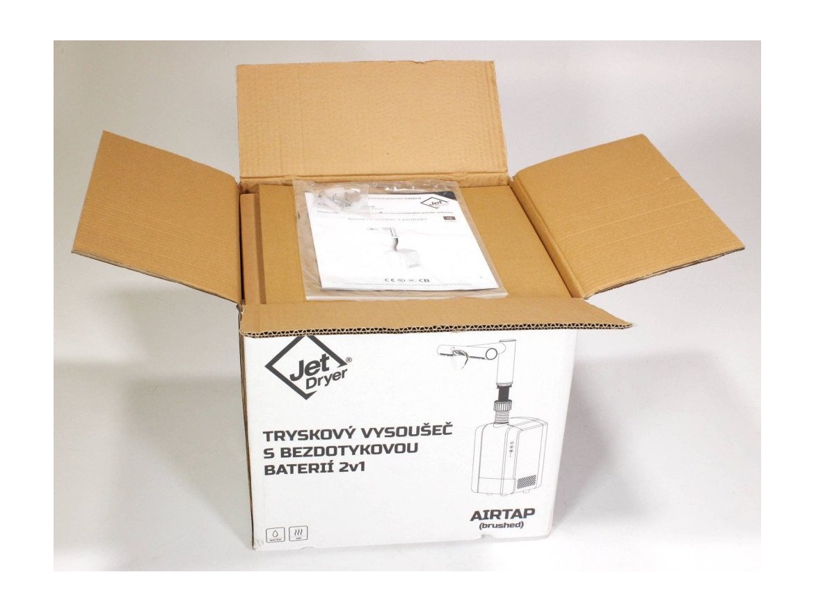 Sušiče rúk Jet Dryer AIRTAP 2v1 - kulatá