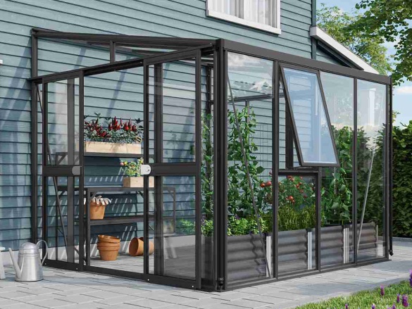 Skleník k stene Vitavia Athena