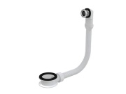 Alcadrain Umyvadlový přepad, chrom/plast,  A328CR