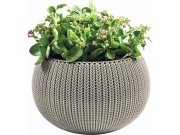 Keter Květináč  COZY M závěsný Dune