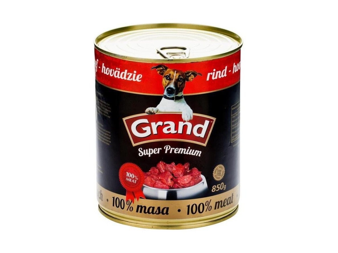 Scobax GRAND SuperPremium pro psa, hovězí - 850g