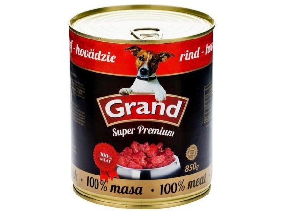 Scobax GRAND SuperPremium pro psa, hovězí - 850g