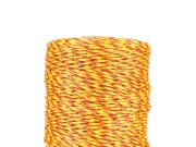 Scobax Lanko pro elektrický ohradník, průměr 2 mm, 250 m, žluto-oranžové