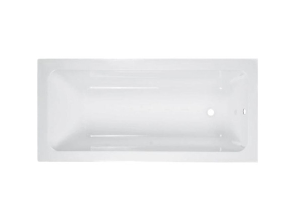 Lansanit Obdélníková vana LUX 160x70 mm, bílá, včetně nožiček,  LANLUX160X70