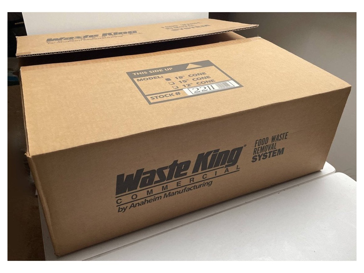 Příslušenství k drtičům Waste King Mísa oplachová 45 cm, 2 trysky, WKC 2211 – připojení drtiče  750-10000