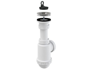Sifóny a príslušenstvo –  Alcadrain Dřezový sifon A441 s výpustí 70 mm, odpad 40/50 mm,  A441-DN50/40