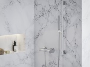 Ravak EL 032.10WV Sprchová nástěnná baterie bez sprchového setu, White Velvet