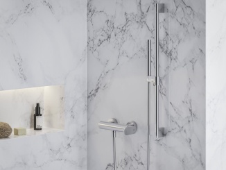 Zuhanyzók –  Ravak EL 032.60RGB Sprchová nástěnná baterie bez sprchového setu, Rose Gold Brushed