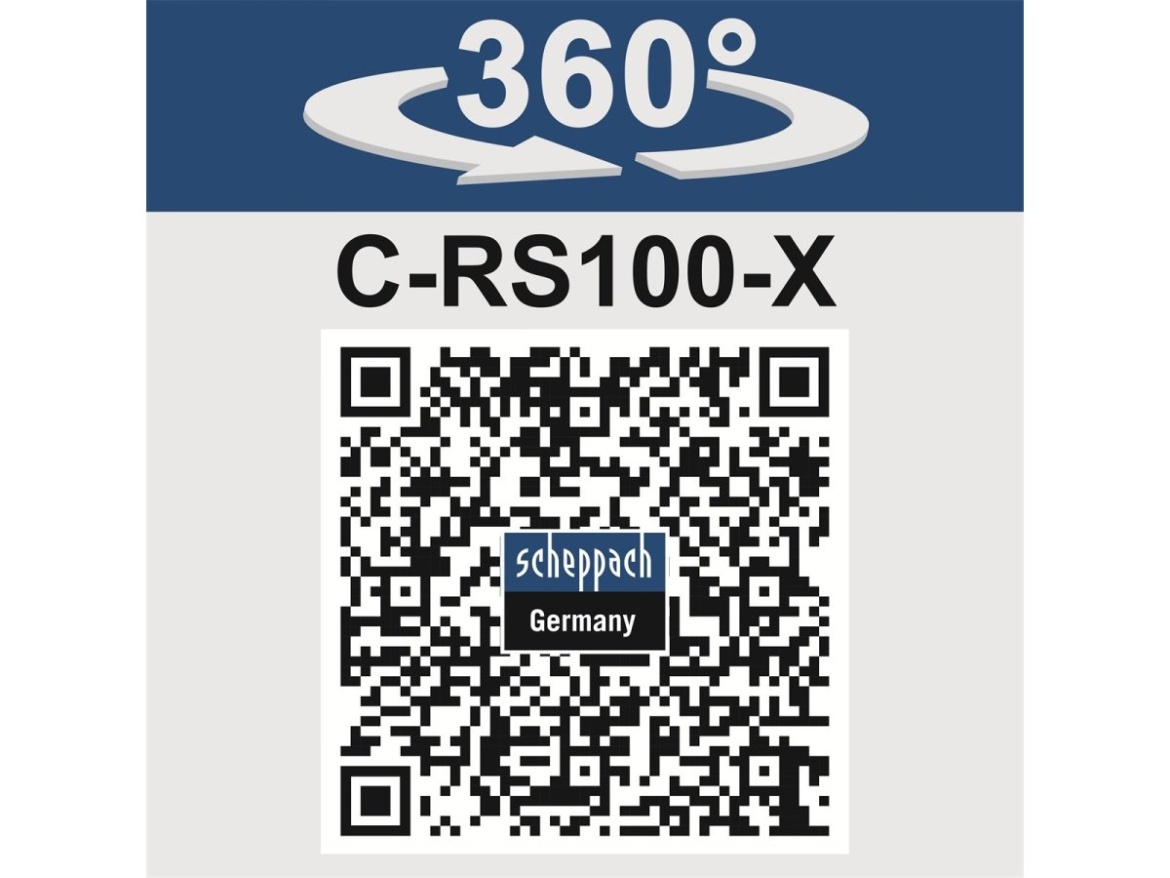 20 V IXES aku ocasová pila (bez baterie a nabíječky) Scheppach C-RS100-X