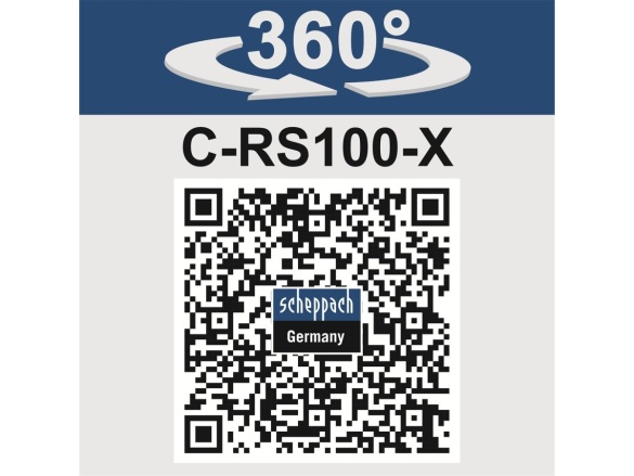 20 V-os IXES akkus ortfűrész (akkumulátor és töltő nélkül) Scheppach C-RS100-X