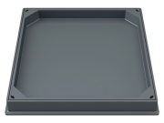 Zadlažďovací poklop s rámem pro výplň Vlček Svitava