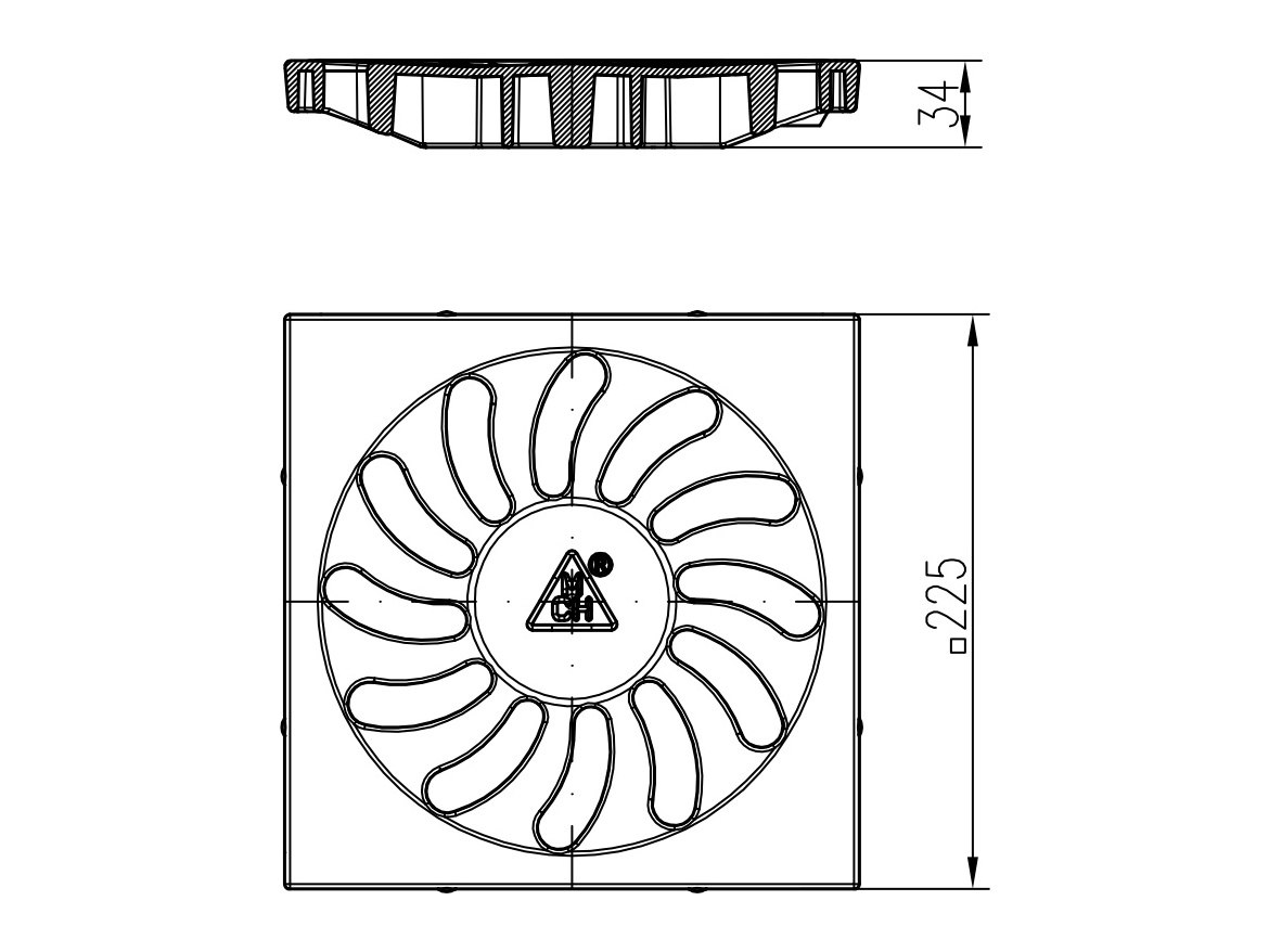 Chuděj Mřížka 250