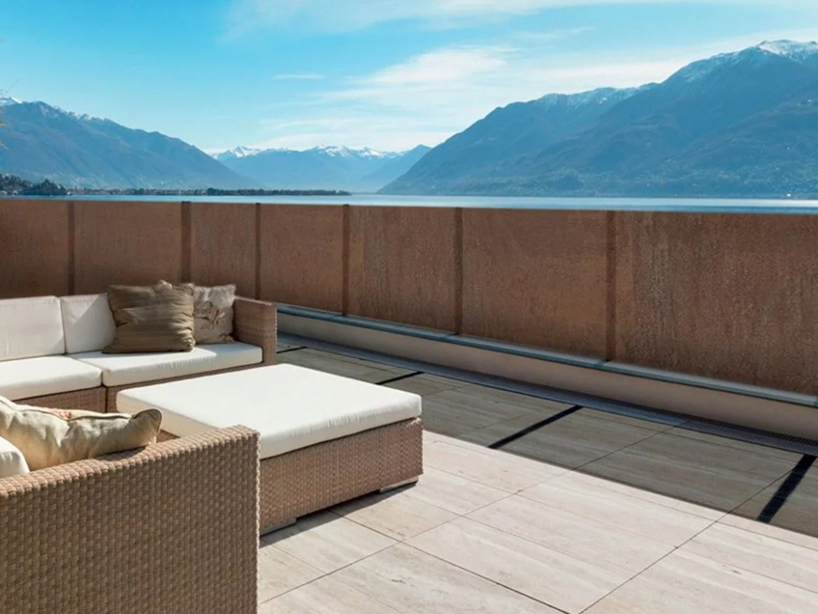 Tenax Stínící tkanina 90% Soleado Corten