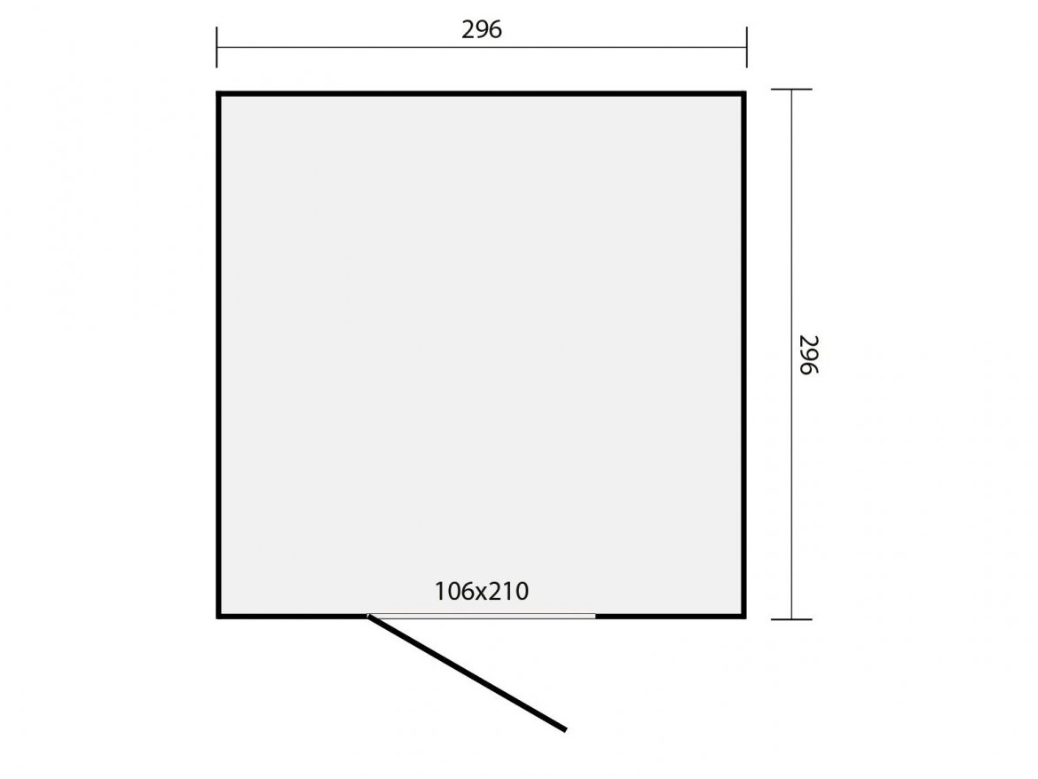 roofing Durbin 300x300cm