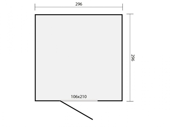 roofing Durbin 300x300cm