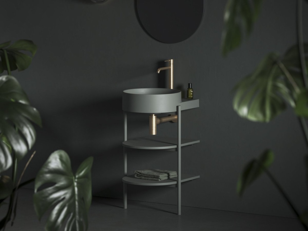 Ravak Konštrukcia pod umývadlo CS Yard 60, Grey Green