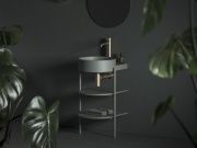 Ravak Konštrukcia pod umývadlo CS Yard 80, Grey Green