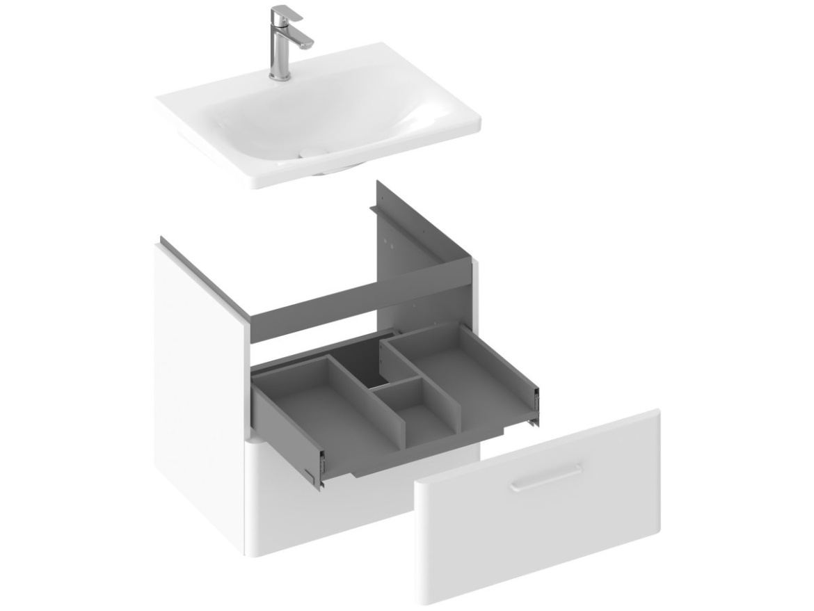 Ravak SD Balance II 50 skříňka pod umyvadlo bílá