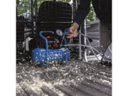 2x 20 V-os IXES akkumulátoros olajmentes kompresszor 6 l (akkumulátor és töltő nélkül) Scheppach C-ACT160/6-X