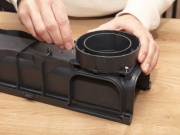 Covernit Plastový odtokový žlab A15 s pozinkovanou mříží (set 3 ks)