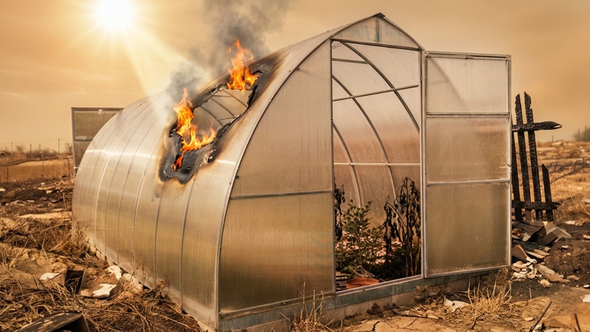 Chyby, ktoré zničia skleník z polykarbonátu