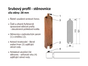 Dřevěný zahradní domek Česká Manufaktura Tasman