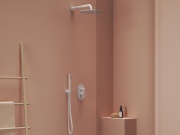 Ravak 980.60RGB Hlavová sprcha, 250 mm, ružové zlato kefované