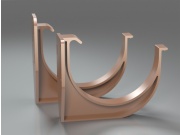 Hák žlabový čelní Gutta Aqua