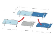 Vchodová stříška Scobax Savespot Connect L