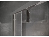 Ravak NSKK3 90x90, čierna+transparent