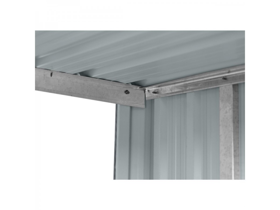 Přístřešek na dřevo 2 x 1,5 m s pultovou střechou antracit Riwall PRO RMWS 3x7 Anthracite