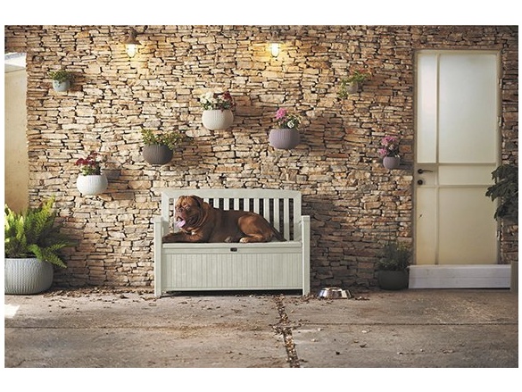 Keter Zahradní lavice  Patio Bench bílá