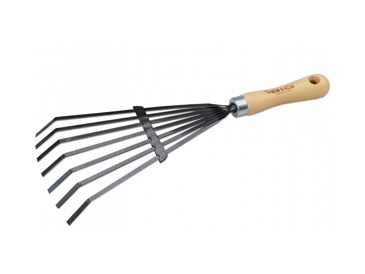 Big Kovové hrábě drátěné